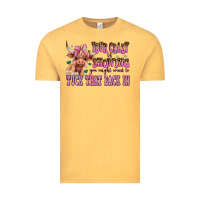 Vintage Mustard your crazy is showing you might want to tuck that Vintage Tee - AdoDesignShop