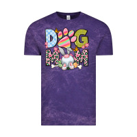 Cloud Purple Easter Dog Mom Easter Day Vintage Tee - Neo Western