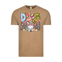 Vintage Coffee Easter Dog Mom Easter Day Vintage Tee - Neo Western