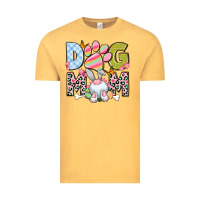 Vintage Mustard Easter Dog Mom Easter Day Vintage Tee - Neo Western