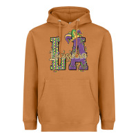 Meerkat louisiana mardi gras Heavyweight Hoodie - MaliasSmallBusiness