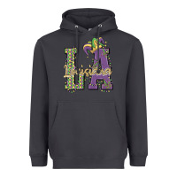 Smoke louisiana mardi gras Heavyweight Hoodie - MaliasSmallBusiness