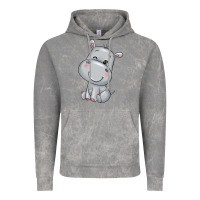 Cloud Rock hippo Vintage Hoodie - texasbilliewilder