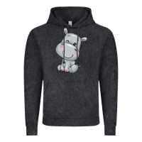 Vintage Black hippo Vintage Hoodie - texasbilliewilder