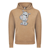 Vintage Coffee hippo Vintage Hoodie - texasbilliewilder