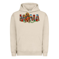 Pigment French Oak Our Lady of Guadalupe Mama Urban Hoodie - texasbilliewilder