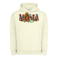 Pigment Pistachio Our Lady of Guadalupe Mama Urban Hoodie - texasbilliewilder