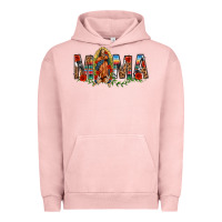 Pigment Salmon Our Lady of Guadalupe Mama Urban Hoodie - texasbilliewilder