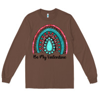 Chestnut be my valentine gemstone rainbow Long Sleeve Tee - JahusDesignShop