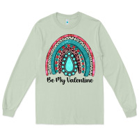 Matcha be my valentine gemstone rainbow Long Sleeve Tee - JahusDesignShop