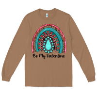 Be My Valentine Gemstone Rainbow Long Sleeve Tee | Teevron