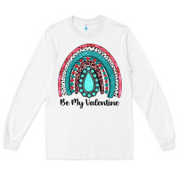 White be my valentine gemstone rainbow Long Sleeve Tee - JahusDesignShop