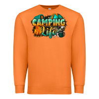 Carrot camping life Premium Sweatshirt - NancyCooperArtShop