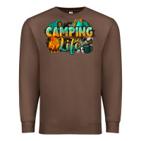 Chestnut camping life Premium Sweatshirt - NancyCooperArtShop