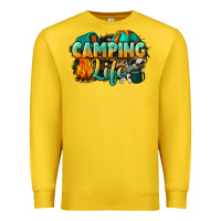 Lemon camping life Premium Sweatshirt - NancyCooperArtShop