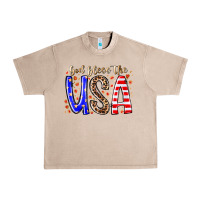 French Oak god bless the usa Urban Heavy Tee - RacoonDesign
