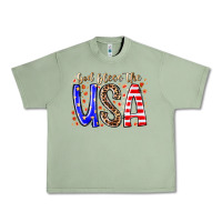 Oil Green god bless the usa Urban Heavy Tee - RacoonDesign