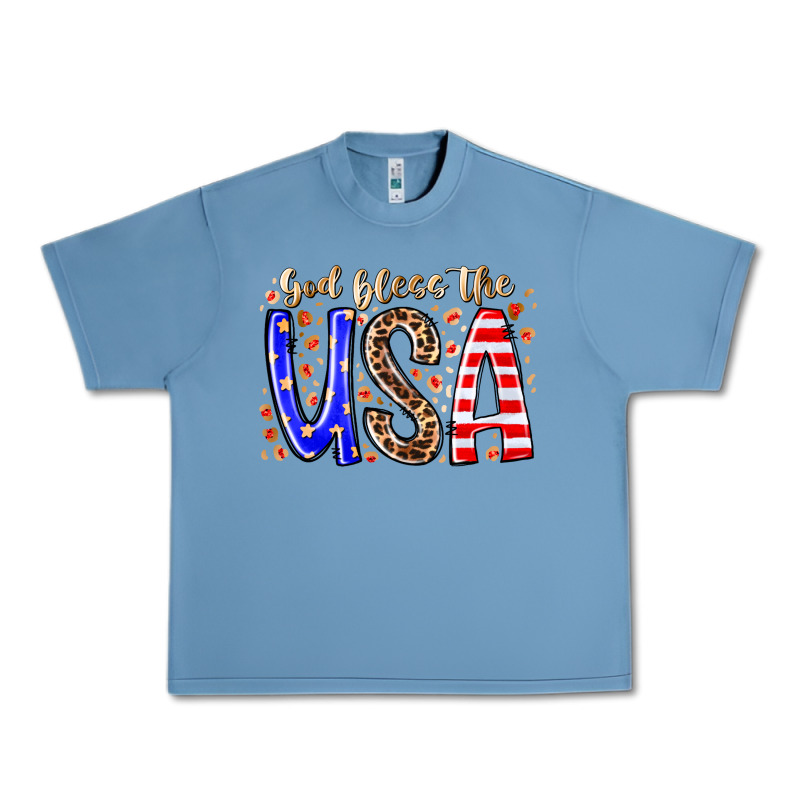 God Bless The Usa Urban Heavy Tee by RacoonDesign | Teevron