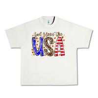 Pistachio god bless the usa Urban Heavy Tee - RacoonDesign