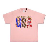 Salmon god bless the usa Urban Heavy Tee - RacoonDesign