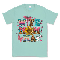 Seafoam wife mom ma Classic Tee - AdoDesignShop