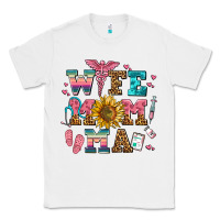White wife mom ma Classic Tee - AdoDesignShop