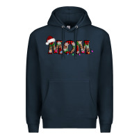 Navy christmas mom Premium Hoodie - AdoDesignShop