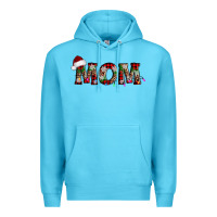 Ocean Blue christmas mom Premium Hoodie - AdoDesignShop