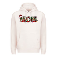 Pale Pink christmas mom Premium Hoodie - AdoDesignShop