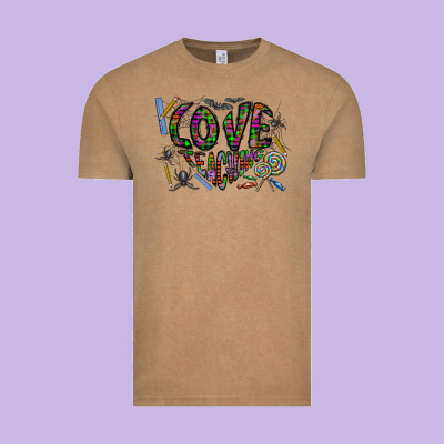 I Love Teaching Vintage Tee Designed By Cowhidedigitalart