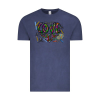Vintage Denim i love teaching Vintage Tee - CowhideDigitalArt