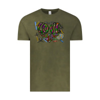 Vintage Olive i love teaching Vintage Tee - CowhideDigitalArt