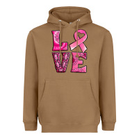 Toasted Coconut Breast Cancer love Heavyweight Hoodie - NancyCooperArtShop