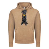 Vintage Coffee labrador retriever with overflow Vintage Hoodie - texasbilliewilder