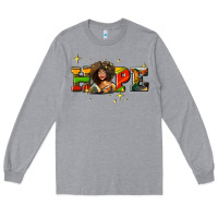 Heather Grey hope juneteenth Long Sleeve Tee - AdoDesignShop