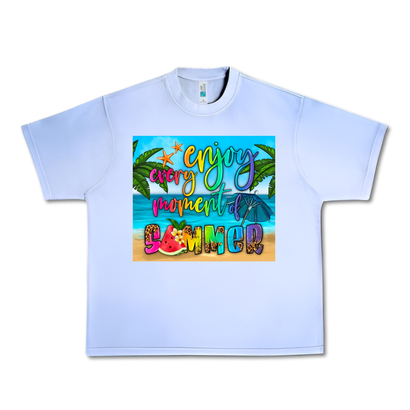 Enjoy Every Moment Of Summer Urban Heavy Tee by HRA Design Shop | Teevron