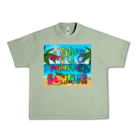 Oil Green enjoy every moment of summer Urban Heavy Tee - HRA Design Shop