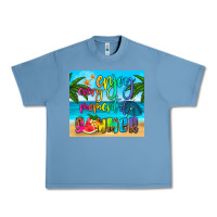 Pebble Blue enjoy every moment of summer Urban Heavy Tee - HRA Design Shop