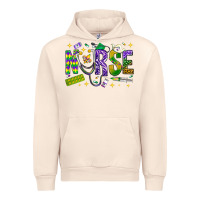 Sandshell Mardi Gras Nurse Urban Hoodie - NancyCooperArtShop
