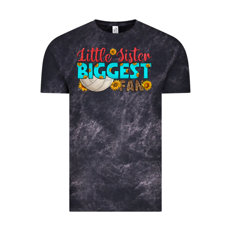 Little Sister Biggest Fan Vintage Tee by HRA Design Shop | Teevron