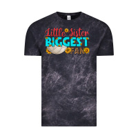 Cloud Black little sister biggest fan Vintage Tee - HRA Design Shop