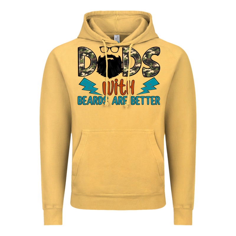 Dads With Beards Are Better Vintage Hoodie by JahusDesignShop | Teevron