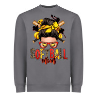 Storm softball mom messy bun Heavyweight Sweatshirt - Zillion Design Studio