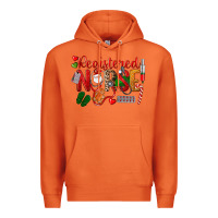 Carrot Registered Nurse Christmas Premium Hoodie - LillyAllenDesigns