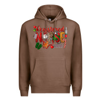 Chestnut Registered Nurse Christmas Premium Hoodie - LillyAllenDesigns
