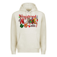 Oatmeal Heather Registered Nurse Christmas Premium Hoodie - LillyAllenDesigns