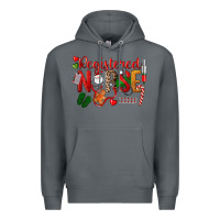 Rock Registered Nurse Christmas Premium Hoodie - LillyAllenDesigns