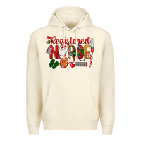 Sandshell Registered Nurse Christmas Premium Hoodie - LillyAllenDesigns