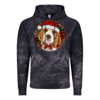 Cloud Black beagle christmas ornament Vintage Hoodie - RanaPortraitStore