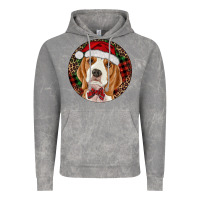 Cloud Rock beagle christmas ornament Vintage Hoodie - RanaPortraitStore